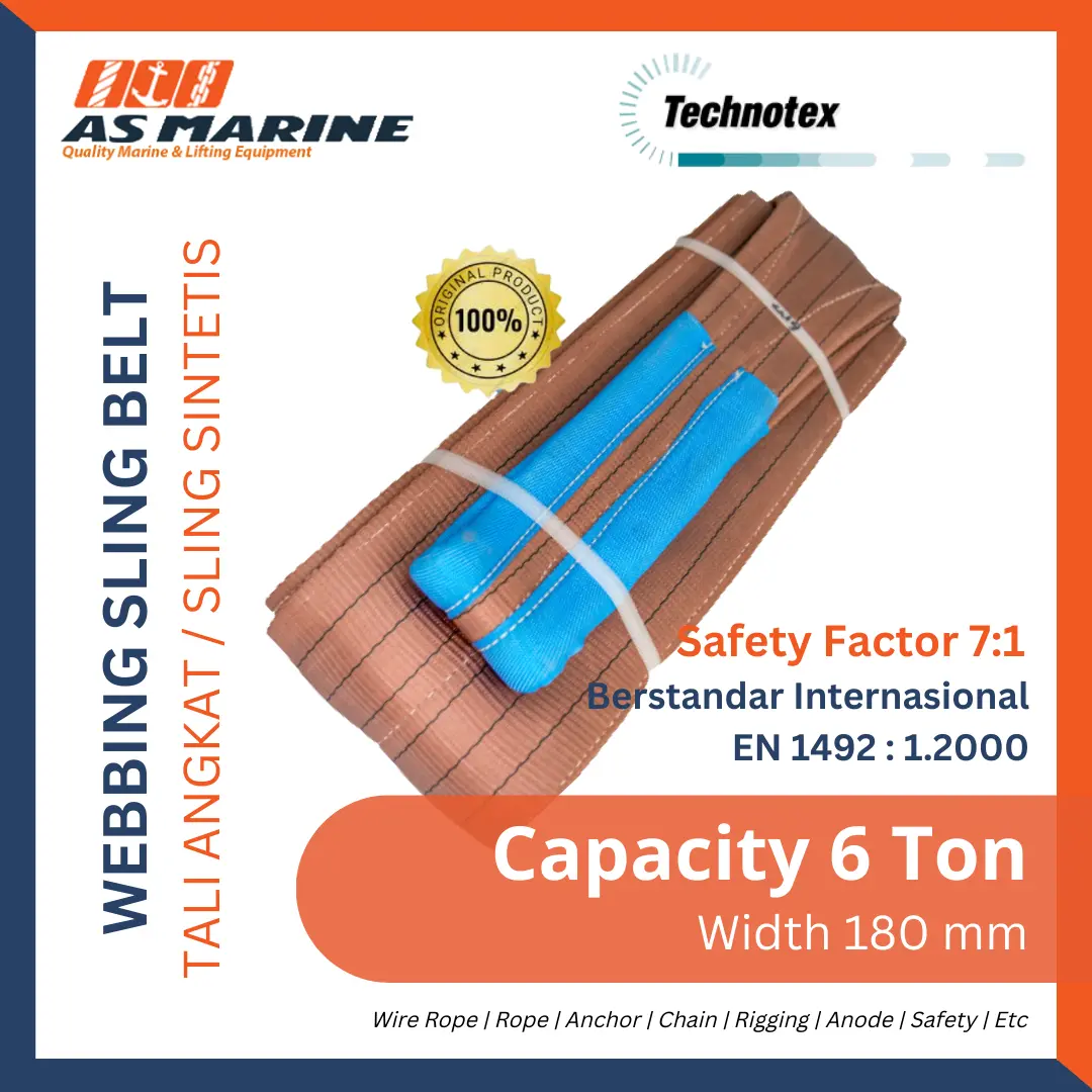Webbing Sling 6 Ton Technotex